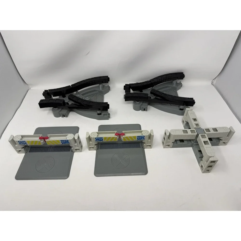 Rokenbok Lot Of 5 Monorail Crossing, Switch, 4-Way Cross Track 06717 06712 06715